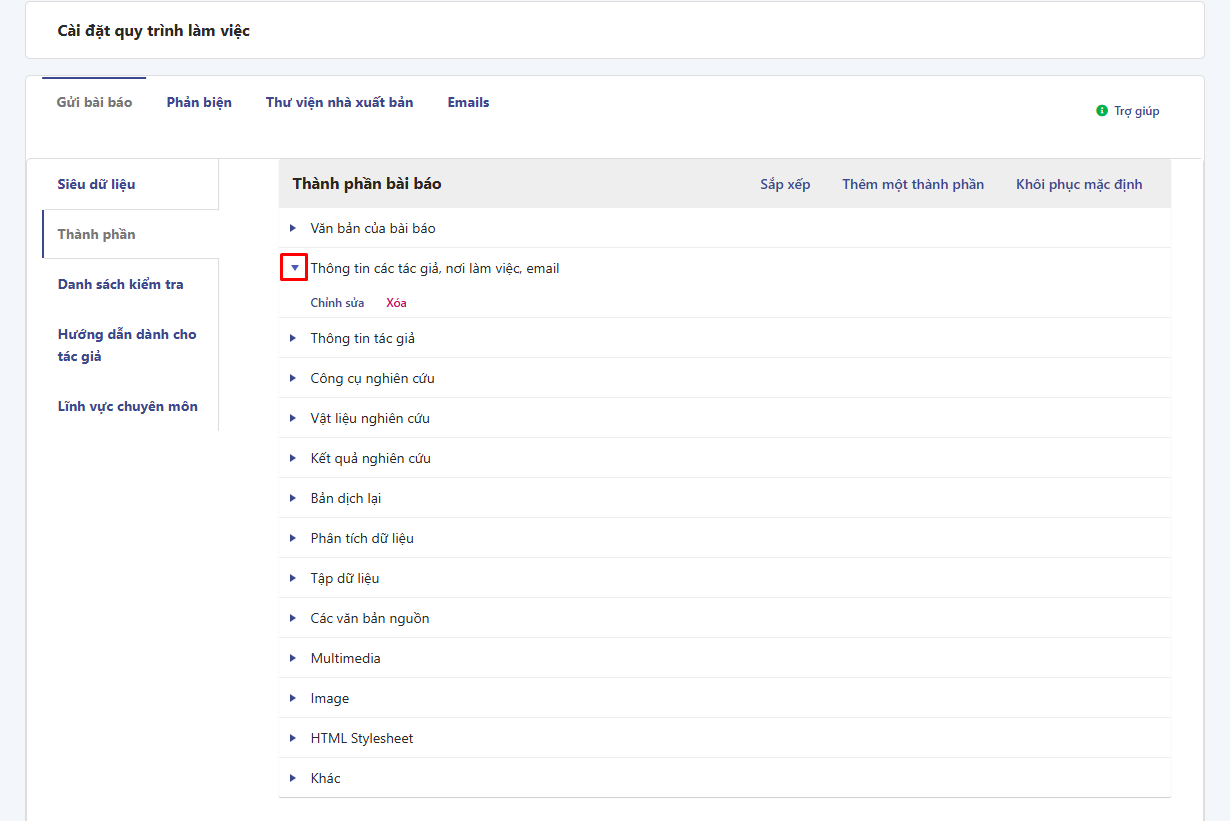 Quy trình làm việc