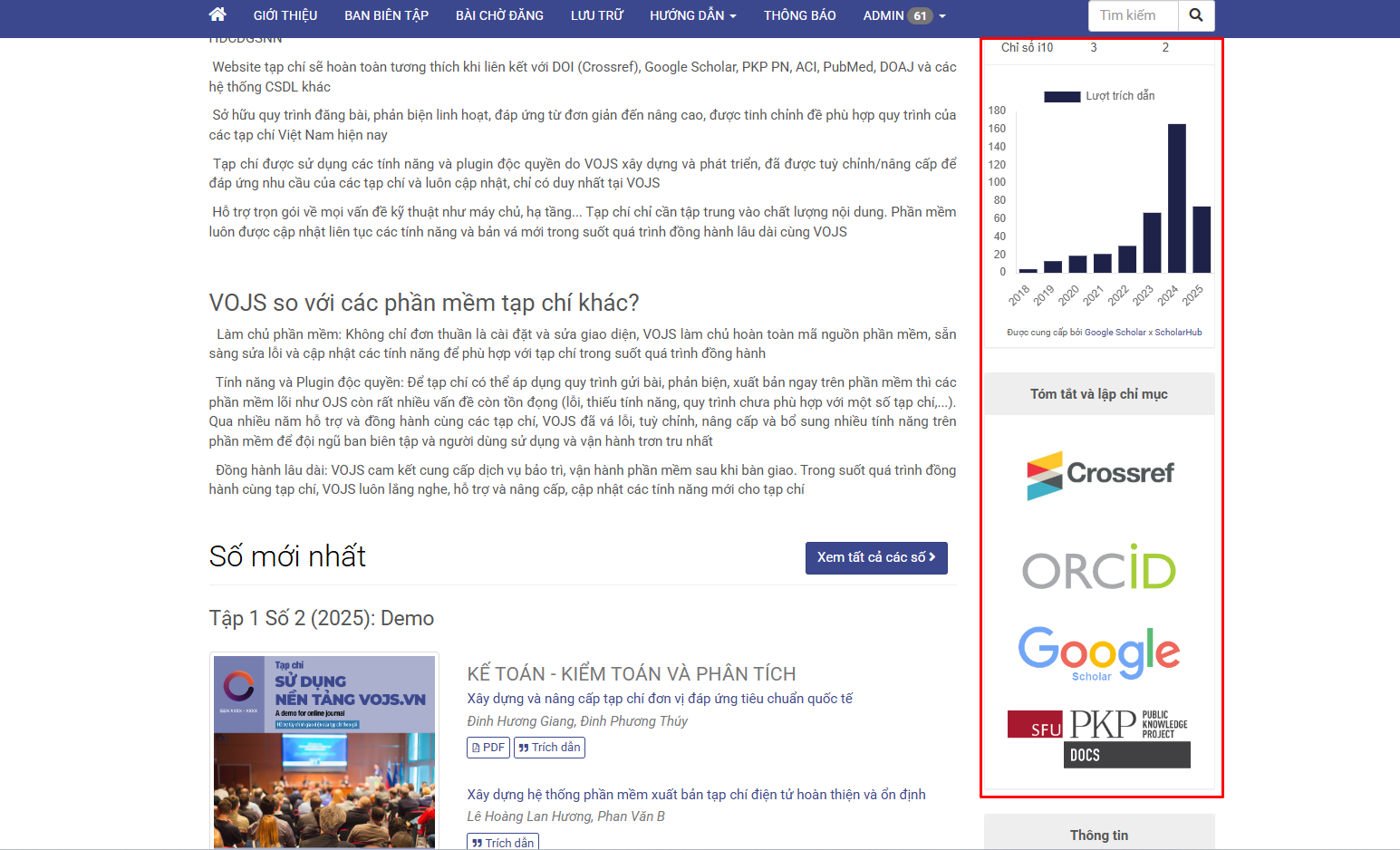 Chỉnh sửa Sidebar