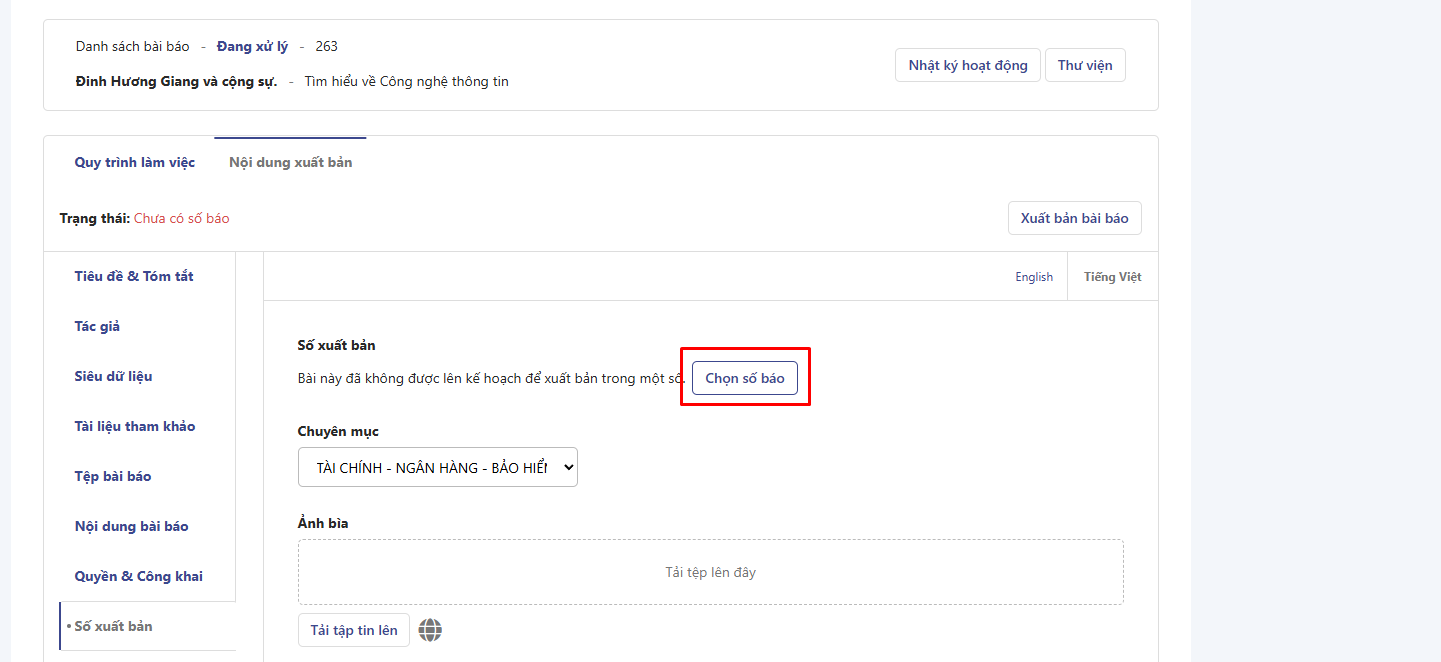 Định danh dữ liệu DOI