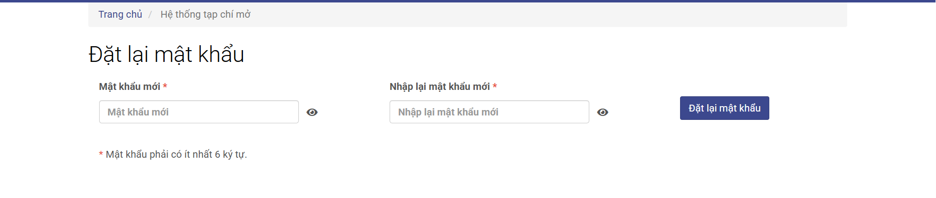 a title Quên mật khẩu